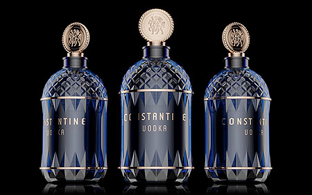 Blue bottle design